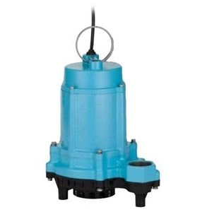 Little Giant Sump Pump Model 506802 0.33 horse power Cast Iron Housing Thermoplastic Base Manual Submersible Sump Pump